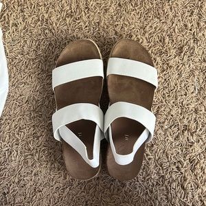 White Madden Girl Strappy Heel